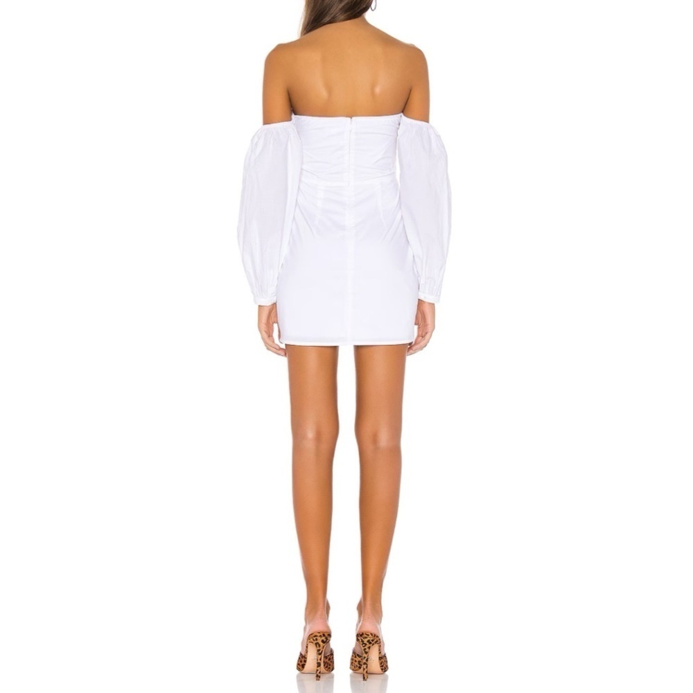 Superdown Flynn Ruched Sleeve Dress - Picture 3 of 13